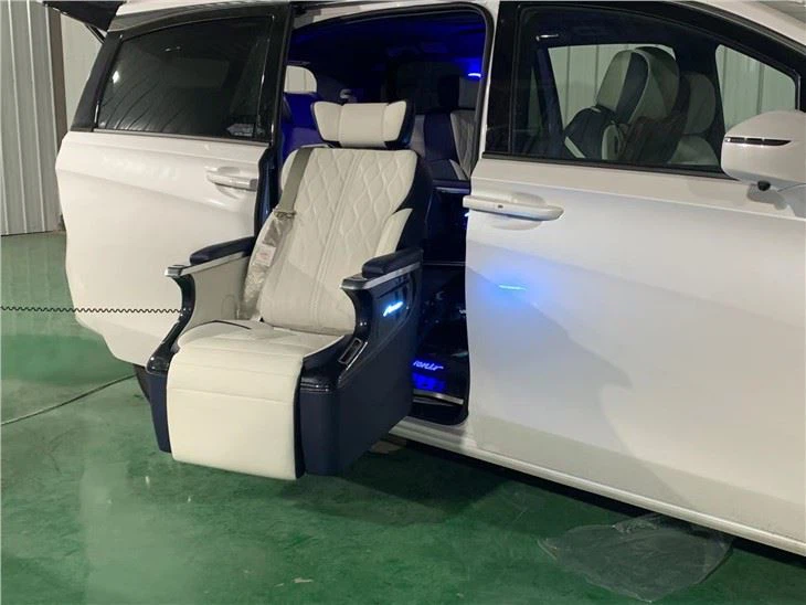 Car modified disabled seat