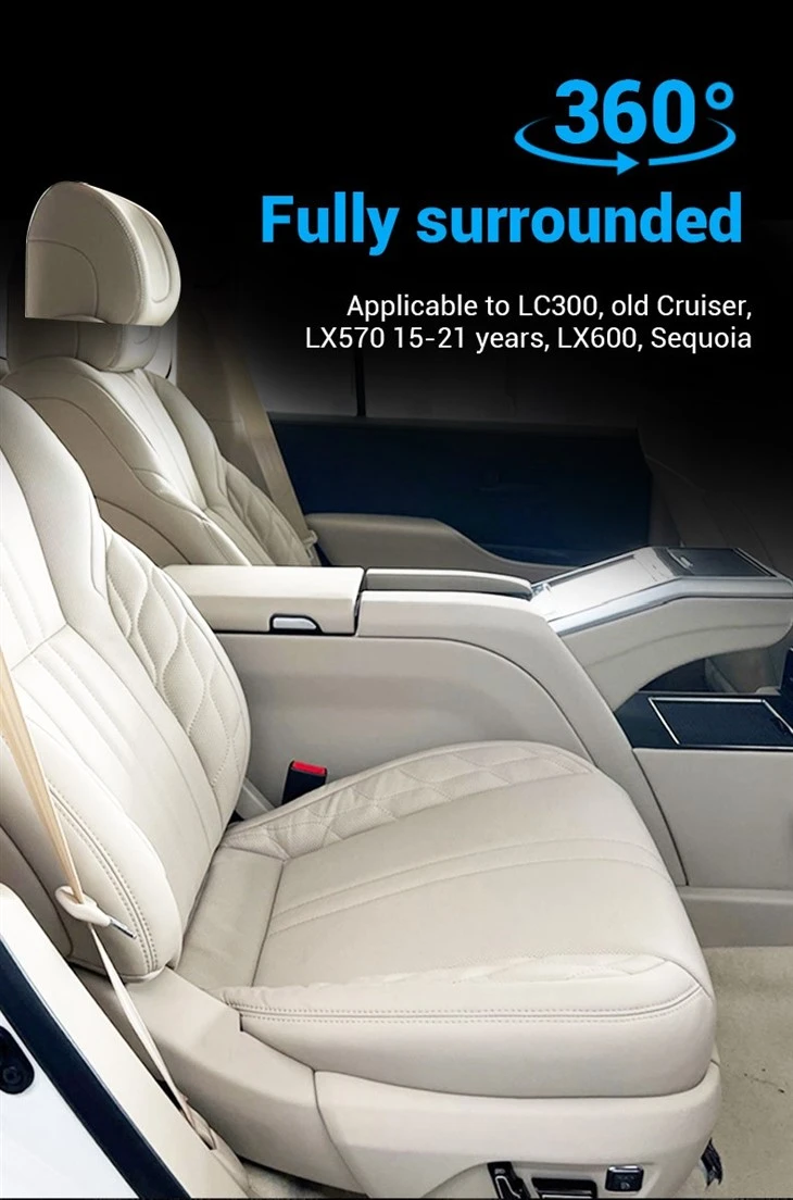 Lexus 570 Rear Seats