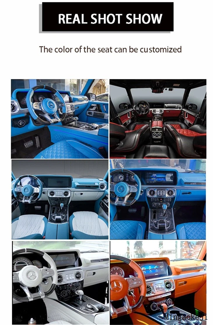 Mercedes Benz Big G Refits New Interior