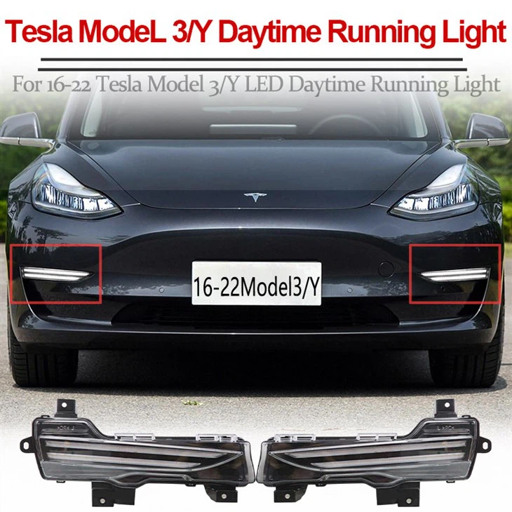 Tesla Front Fog Lights